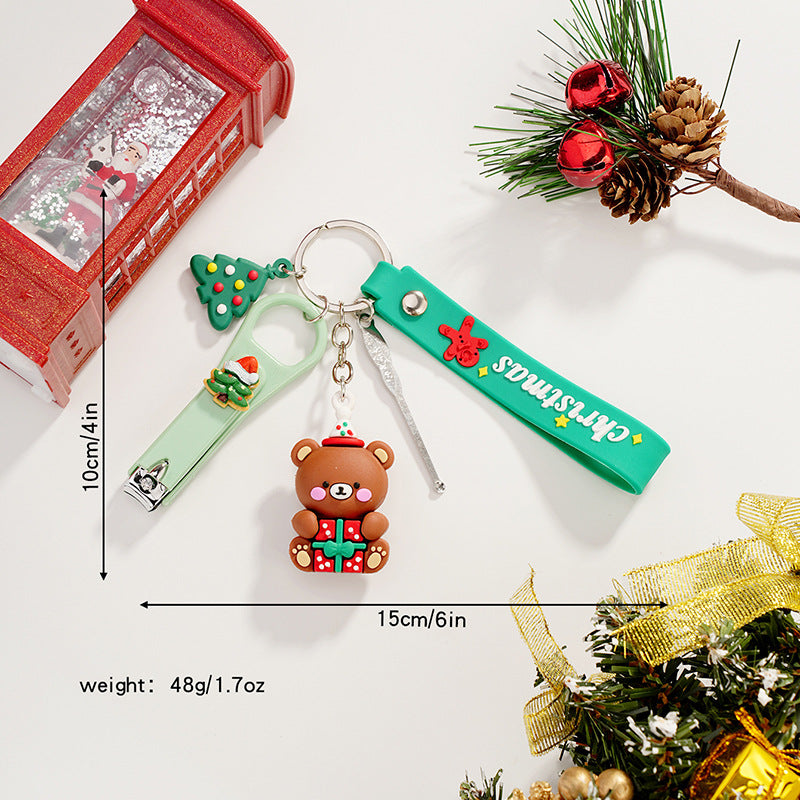 Wholesale Christmas Cartoon Keychains